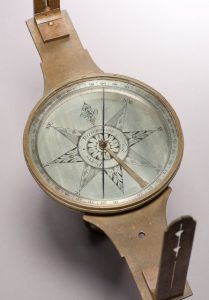 Brass compass